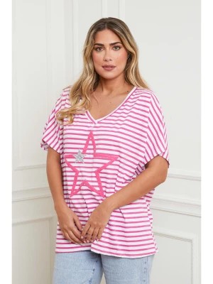 Zdjęcie produktu Plus Size Company Koszulka w kolorze różowym rozmiar: 40
