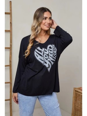 Zdjęcie produktu Plus Size Company Sweter "Elinor" w kolorze czarnym rozmiar: 48