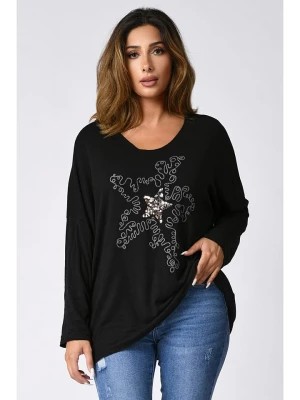 Zdjęcie produktu Plus Size Company Sweter "Manille" w kolorze czarnym rozmiar: 44/46