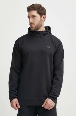 Zdjęcie produktu POC bluza męska kolor czarny z kapturem gładka