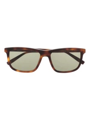 Zdjęcie produktu Podnieś swój styl dzięki kwadratowym okularom przeciwsłonecznym dla mężczyzn Saint Laurent