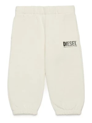 Zdjęcie produktu Polarowe spodnie dresowe z logo Diesel