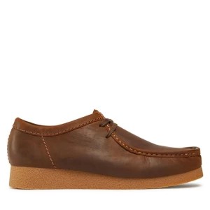 Zdjęcie produktu Półbuty Clarks Wallabee Evo 261728197 Brązowy