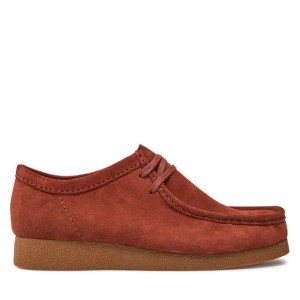 Zdjęcie produktu Półbuty Clarks Wallabee Evo 26178278 Pomarańczowy