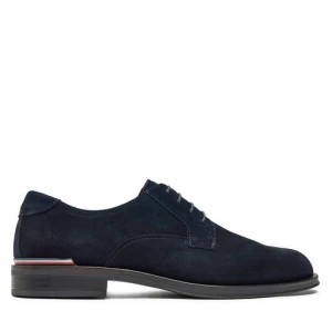 Zdjęcie produktu Półbuty Tommy Hilfiger Core Rwb Hilfiger Suede Shoe FM0FM04868 Granatowy