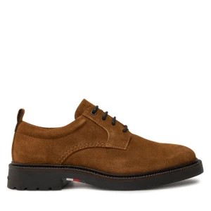 Zdjęcie produktu Półbuty Tommy Hilfiger Light Hilfiger Lwt Suede Shoe FM0FM05088 Brązowy