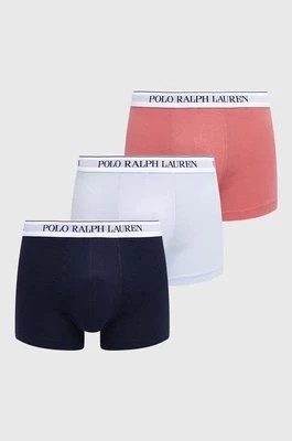 Zdjęcie produktu Polo Ralph Lauren bokserki 3-pack męskie kolor różowy