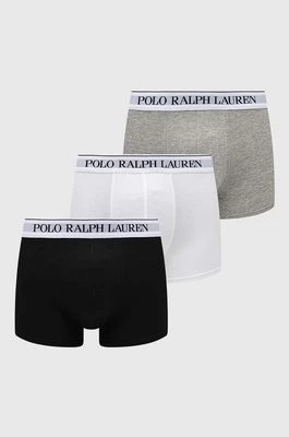 Zdjęcie produktu Polo Ralph Lauren bokserki 3-pack męskie kolor szary