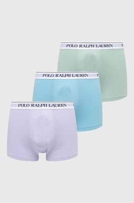 Zdjęcie produktu Polo Ralph Lauren bokserki 3-pack męskie kolor zielony