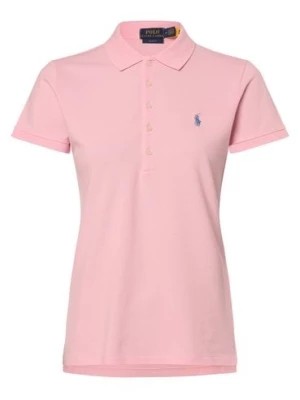 Zdjęcie produktu Polo Ralph Lauren Damska koszulka polo Kobiety Bawełna różowy jednolity,