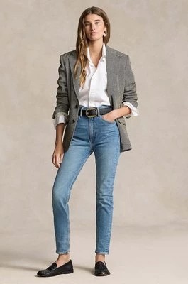 Zdjęcie produktu Polo Ralph Lauren jeansy damskie kolor niebieski