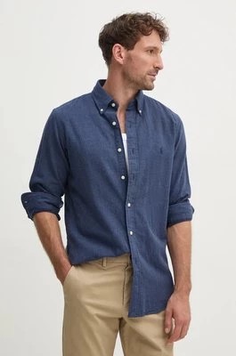 Zdjęcie produktu Polo Ralph Lauren koszula bawełniana męska kolor niebieski regular z kołnierzykiem button-down 710953352