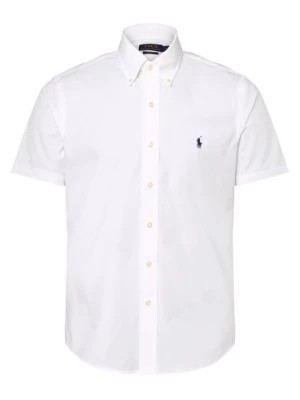Zdjęcie produktu Polo Ralph Lauren Koszula męska Mężczyźni Regular Fit Bawełna biały jednolity button down,