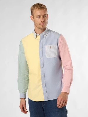 Zdjęcie produktu Polo Ralph Lauren Koszula męska Mężczyźni Regular Fit Bawełna żółty|niebieski|zielony|różowy w paski,