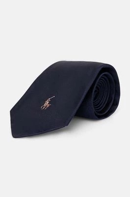 Zdjęcie produktu Polo Ralph Lauren krawat jedwabny kolor granatowy 712951039