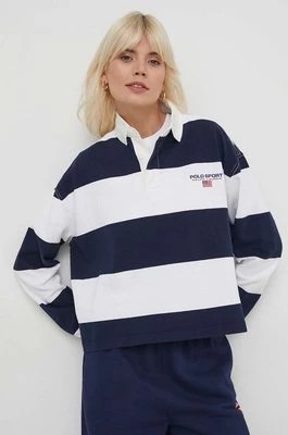 Zdjęcie produktu Polo Ralph Lauren longsleeve bawełniany kolor granatowy 211936917