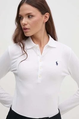 Zdjęcie produktu Polo Ralph Lauren longsleeve damski kolor biały 211958949