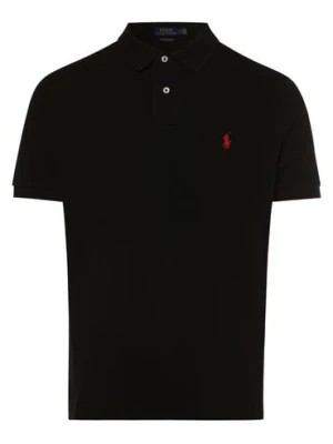Zdjęcie produktu Polo Ralph Lauren Męska koszulka polo Mężczyźni Bawełna czarny jednolity,