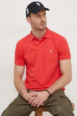 Zdjęcie produktu Polo Ralph Lauren polo bawełniane kolor czerwony