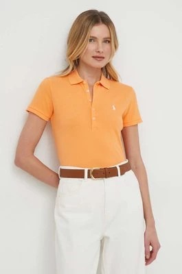 Zdjęcie produktu Polo Ralph Lauren polo damski kolor pomarańczowyCHEAPER