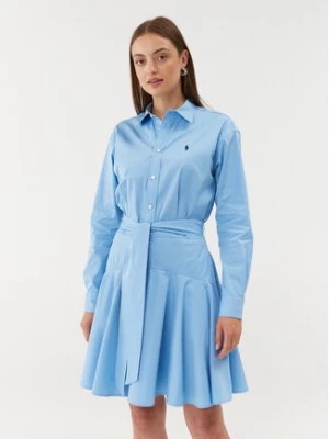 Zdjęcie produktu Polo Ralph Lauren Sukienka koszulowa 211910798001 Błękitny Regular Fit