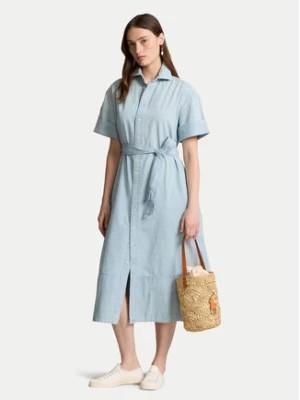 Zdjęcie produktu Polo Ralph Lauren Sukienka koszulowa 211935155001 Błękitny Regular Fit