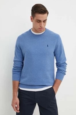 Zdjęcie produktu Polo Ralph Lauren sweter bawełniany kolor turkusowy lekkiCHEAPER