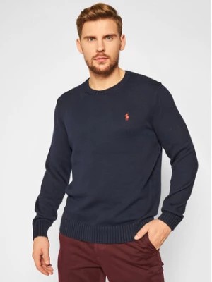 Zdjęcie produktu Polo Ralph Lauren Sweter Classic 710810846001 Granatowy Regular Fit