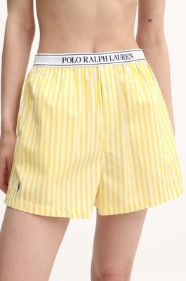 Zdjęcie produktu Polo Ralph Lauren szorty piżamowe bawełniane kolor żółty bawełniana 4P7024