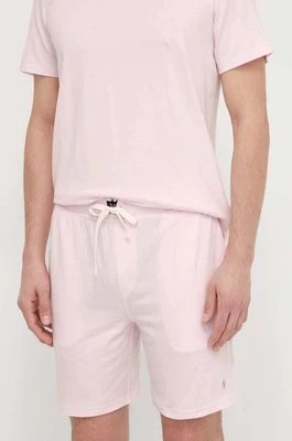 Zdjęcie produktu Polo Ralph Lauren szorty piżamowe męskie kolor różowy gładka