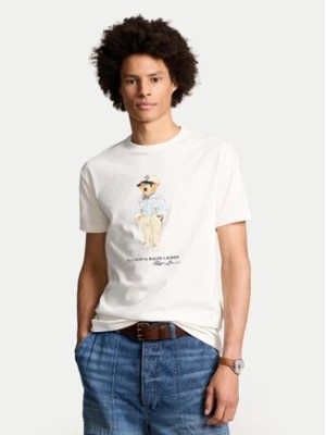 Zdjęcie produktu Polo Ralph Lauren T-Shirt 710854497037 Biały Regular Fit