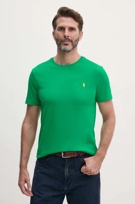 Zdjęcie produktu Polo Ralph Lauren t-shirt bawełniany kolor zielony 710671438