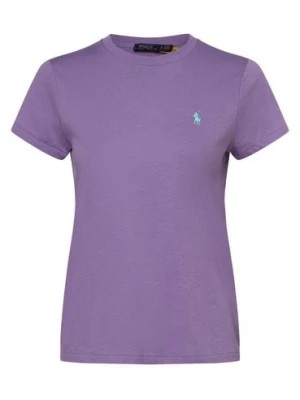 Zdjęcie produktu Polo Ralph Lauren T-shirt damski Kobiety Bawełna lila jednolity,