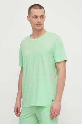 Zdjęcie produktu Polo Ralph Lauren t-shirt lounge kolor zielony gładki
