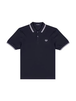 Zdjęcie produktu Polo z Krótkim Rękawem Navy/White Fred Perry