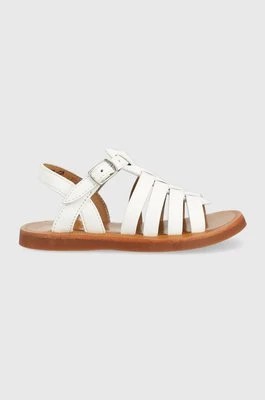 Zdjęcie produktu Pom D'api sandały skórzane dziecięce kolor biały