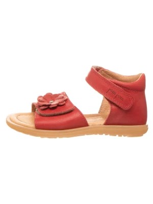 Zdjęcie produktu POM POM Skórzane sandały w kolorze czerwonym rozmiar: 25