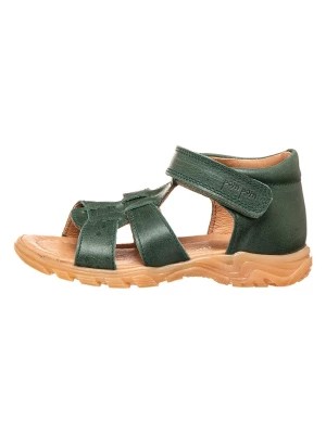Zdjęcie produktu POM POM Skórzane sandały w kolorze zielonym rozmiar: 30