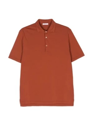 Zdjęcie produktu Pomarańczowa Koszulka z Bawełny Boglioli