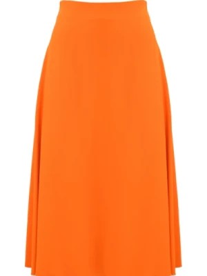 Zdjęcie produktu Pomarańczowa Spódnica dla Kobiet Liviana Conti