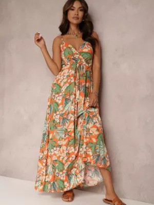 Zdjęcie produktu Pomarańczowa Sukienka Nourane