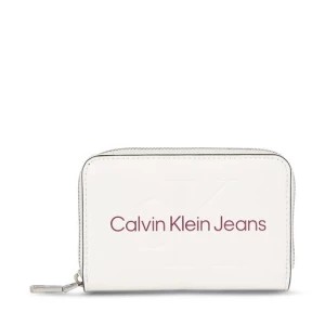 Zdjęcie produktu Portfel damski Calvin Klein Jeans Sculpted Med Zip Around Mono K60K607229 Biały