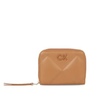 Zdjęcie produktu Portfel damski Calvin Klein Re-Lock Quilt Za Wallet Md K60K610785 Brązowy