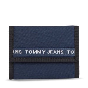 Zdjęcie produktu Portfel męski Tommy Jeans Tjm Essential Nylon Trifold AM0AM11720 Granatowy