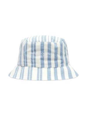 Zdjęcie produktu Prążkowany kapelusz z haftowanym logo Maison Kitsuné