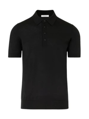 Zdjęcie produktu Premium Czarna Koszulka Polo Paolo Pecora