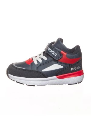 Zdjęcie produktu Primigi Skórzane sneakersy w kolorze granatowo-biało-czerwonym rozmiar: 24