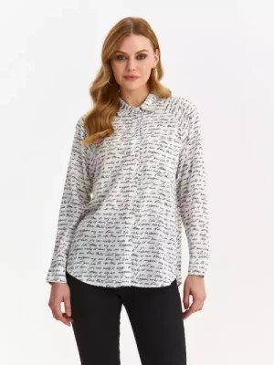 Zdjęcie produktu Printowana długa koszula o luźnym kroju TOP SECRET