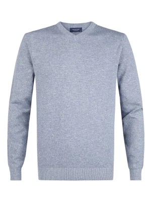 Zdjęcie produktu PROFUOMO Sweter w kolorze błękitnym rozmiar: XL