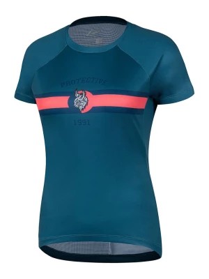 Zdjęcie produktu Protective Koszulka kolarska "Furiosa" w kolorze morskim rozmiar: 42